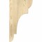 Ekena Millwork New Brighton Rough Sawn Corbel, Douglas Fir, 4"W x 10"D x 18"H COR04X10X18NEB00RDF - alternate 2